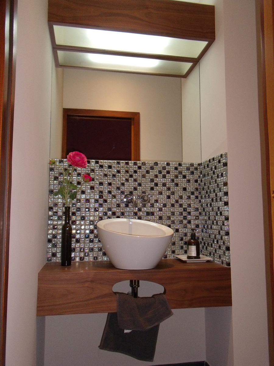 Agencement coin lave main - La Tremblade