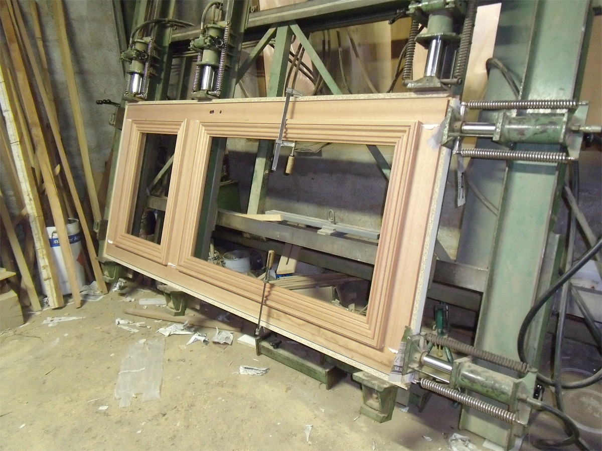 Assemblage porte d'entrée