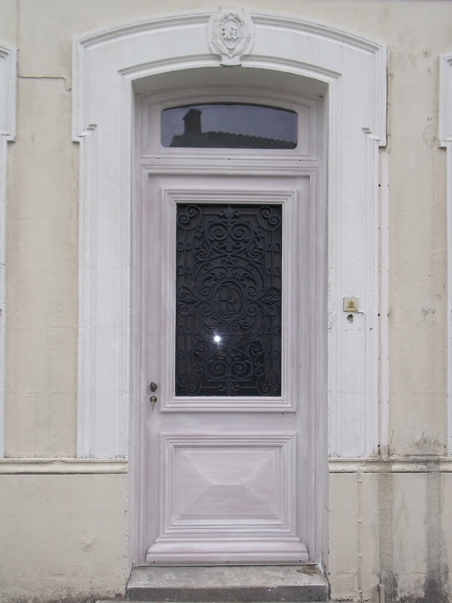 Fabrication et pose porte d'entrée - La Tremblade