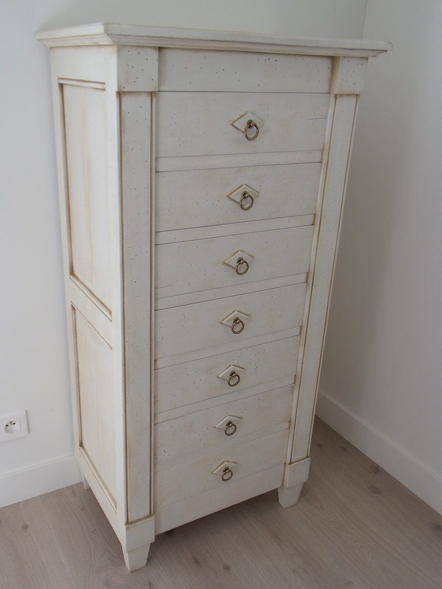 Semainier Laque Vieillie - La Tremblade