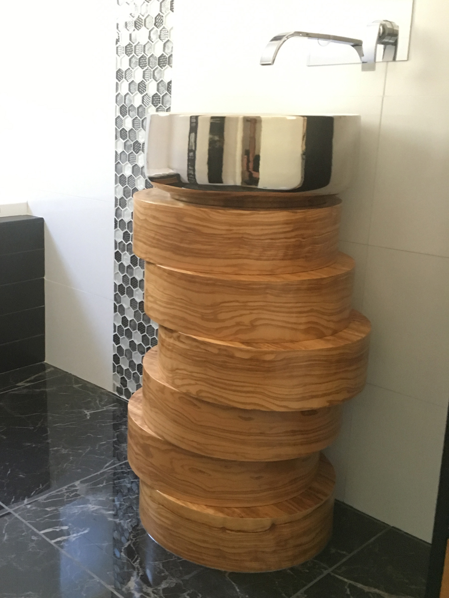 Salle de bains contemporaine - La Tremblade